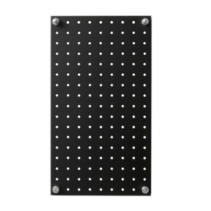 Tùy chỉnh Wall Mount công cụ lưu trữ tường nhà để xe tổ chức đen kim loại <span class=keywords><strong>Pegboard</strong></span> cho nhà bếp - Product Image 2