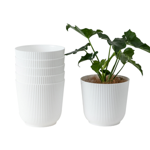 Fleid Contemporary Floor Vase-Lightweight Durable Polyethylene Eco-Friendly Reusable Fade Resistant Unbreakable Wide Mouth High - Product Image 6