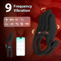 Meistverkaufter Palm APP-gesteuerter Vibrations-Penisring Vibrator zur Klitorisstimulation für Frauen Erotikprodukt zum Flirten