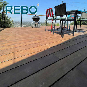 Tarima de Bambú Carbonizado de Alta Densidad, Diseño Moderno, Ecológica, para Exteriores, Impermeable, Antideslizante, Fácil de Instalar - Product Image 6