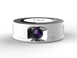 โปรเจคเตอร์มินิ LED ระบบแอนดรอยด์ สมาร์ท รองรับ WiFi แบบดูอัลแบนด์ ความละเอียด 1080P ทีวีไร้สายแบบพกพาสำหรับใช้ในบ้าน รุ่น H66 อุปกรณ์นำเสนอภาพ โปรเจคเตอร์ LCD รุ่น H66 - Product Image 2