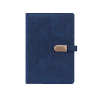 Coffret Cadeau de Carnets A5 Personnalisés Épais avec Reliure Cousue et Couverture en Similicuir – Souvenir d'Événement Professionnel