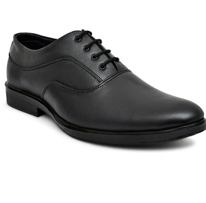 Chaussures noires en cuir véritable à enfiler pour hommes – Décontractées, habillées, coupe classique, légères, confortables, séchage rapide, pour le bureau et le quotidien - Product Image 5