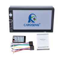 CARQSENG Tablero de vídeo de coche universal de 7 pulgadas para REPRODUCTOR DE DVD Radio de coche TFT/LCD/IPS pantalla táctil 2G MP3/MP5 reproductor incorporado