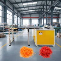 Machine à déchiqueter le papier crépon haute résistance pour la fabrication de rembourrages écologiques en papier pour l'emballage de cartons cadeaux cosmétiques