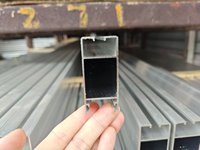 Profils d'extrusion en aluminium finis par électrophorèse pour fenêtres et portes résidentielles et commerciales