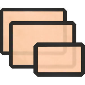 Tapis <span class=keywords><strong>de</strong></span> cuisson <span class=keywords><strong>en</strong></span> silicone réutilisable, plaque <span class=keywords><strong>de</strong></span> cuisson antiadhésive, sans danger pour <span class=keywords><strong>les</strong></span> aliments, compatible four et lave-vaisselle, pour la cuisson des <span class=keywords><strong>biscuits</strong></span> et pâtisseries - Product Image 1