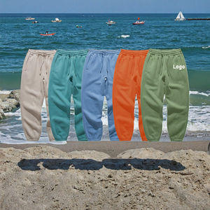 Ensemble sweat-shirt et pantalon de jogging pour homme, en molleton imprimé, style streetwear décontracté, avec logo personnalisé brodé, 100% coton, surdimensionné, respirant - Product Image 3