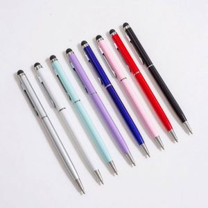 Sofitel Hotel Promotional Soft Touch Screen for Slim Metal Ball <b>Pen</b> With Custom Logo Blue/Black Ink 0.7/1.0Mm - Product Image 1