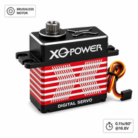 Moteur Servo Brushless Étanche 85kg à Couple Élevé, Engrenage en Acier 25T, 16.8V – Vente en Gros Direct Usine pour Voitures RC et Robots Numériques