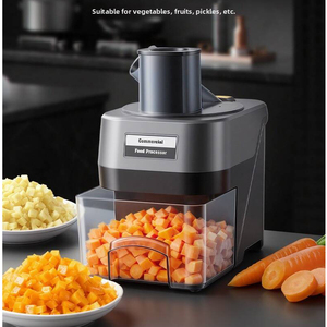 Hachoir Électrique Multifonctionnel pour Légumes, Coupe-Légumes, Trancheuse, Hachoir à Dés et Machine à Couper les Frites et les Chips de Pommes de Terre - Product Image 4