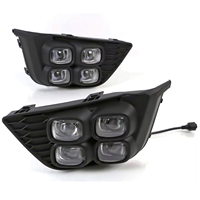 Vente directe d'usine Drl LED feux de jour phares antibrouillard Modification phares pour Honda Fit