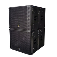 Système de sonorisation DJ L-SOLUTION V18S, enceintes passives Line Array, crossover, 1000W, aimant néodyme, audio haute résolution, 4 canaux, respectueux de l'environnement