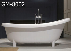 Bañera de resina acrílica con superficie sólida y cómoda, bañera de <span class=keywords><strong>hidromasaje</strong></span> GM 8002S con patas de 4 <span class=keywords><strong>pies</strong></span> - Product Image 6