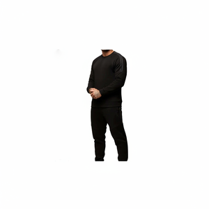 NUEVO 2025 Venta al por mayor Heavyweight Fleece Crewneck Sudadera y pantalones de chándal Conjunto Jogger Crewneck Sudadera para hombres - Product Image 1