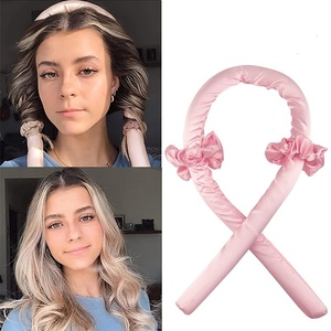 Varilla rizadora sin calor, diadema, rodillos de pelo largo para mujer, <span class=keywords><strong>Kit</strong></span> de envoltura para rizar el pelo perezoso con pinzas para el pelo - Product Image 4
