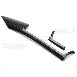 2 ชิ้น/ชุดคาร์บอนไฟเบอร์สไตล์แผงควบคุมกลางสำหรับ BMW F30 F34 F32 F33 F36 - Product Image 6