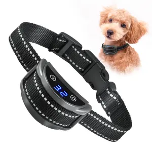 Low Price And High Quality Cunstomizable Colour And Logo Anti Barking Collar Anti Bark Pet Dog Training Collar Supplies