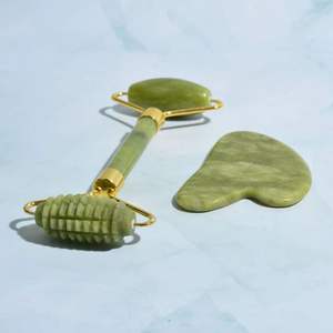 Nhãn hiệu riêng nhà sản xuất chất lượng cao mặt massager gua SHA đá công cụ giá rẻ ngọc lăn mặt <span class=keywords><strong>massage</strong></span> gua SHA công cụ - Product Image 6