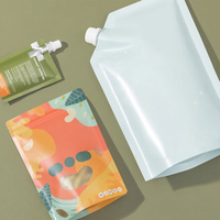 Sacs à café biodégradables et écologiques, imprimés sur mesure, transparents, anti-odeur, sacs en plastique recyclables, sacs en mylar découpés à la forme, 3,5 g