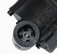 Pompe à engrenages électrique portative mini en fonte, auto-amorçante pour le transfert de diesel/huile usagée 12V/24V/220V, adaptée aux liquides à haute viscosité