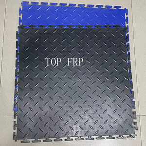 Industrial Workshop Pvc Floor Tiles Anti-slip Interlocking Pvc Flooring Mats for Garage Car Washing Shop - Product Image 2