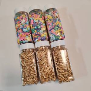 Perles de sucre comestibles 100g/bouteille, décorations pour pâtisserie, ingrédients pour gâteaux, outils pour macarons, perles de sucre mates, biscuits, desserts - Product Image 6