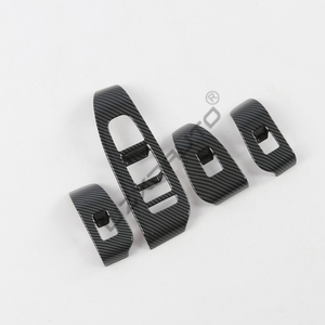 WZXD 2025 Carbon Dash Trim Kit Center Control Interior Trim Kits Side Outlet Decorative Cover for TANG L - Product Image 5