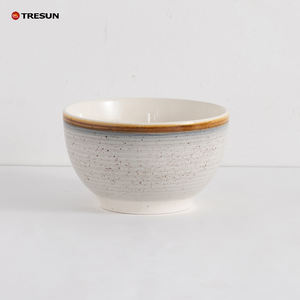 Service de table en porcelaine gris peint à la main, style européen et américain, motif vague d'eau, 24 pièces, échantillon disponible, pour mariage - Product Image 4