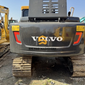 Excavadora de cadenas hidráulica usada Volvo EC140 de 14 toneladas importada de alta calidad para proyectos de construcción - Product Image 3