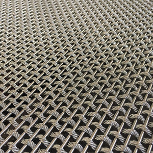 광업을 위한 2 4 <span class=keywords><strong>5</strong></span> 6 8 메시 304 316 스테인리스 주름을 잡은 철망사 - Product Image 5