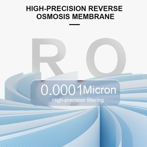 Sistema di Purificazione dell'Acqua a Osmosi Inversa RO <span class=keywords><strong>Domestico</strong></span> Sottolavello, 75GPD, 5 Stadi di Filtrazione, Design Senza Serbatoio, Elettrico e Autopulente - Product Image 6