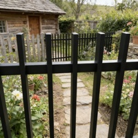 Composiet WPC Tuinafscheiding Hout-Kunststof Privacy Scherm Buiten Tuin Residentieel Ecologisch Veiligheidspanelen Hout