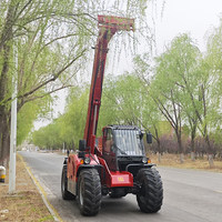 Rated Load 3 Ton Lift Height 8m Telescopic Forklift TLT30-8 Telescopic Handler Telehandler With Multiple Attachments