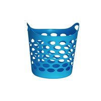 Panier à linge en plastique multifonctionnel pour le lavage des vêtements, design moderne et évidé