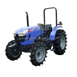 ISEKI-tractor T804 80HP sin cabina tractores marca japonesa trabajando en arrozal - Product Image 1