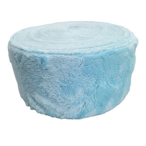 Ruban en fausse fourrure douce et moelleuse Boca pour la confection <span class=keywords><strong>de</strong></span> nœuds pour cheveux, la décoration hivernale, les projets créatifs et les chapeaux décorés - Product Image 3