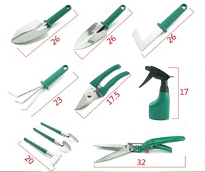 10pcs <strong>Garden</strong> Supplies Stainless Steel Heavy Duty Gardening Tools Set with Weed Shears, <strong>Garden</strong> Shears, Atomiser, Spade, <strong>Trowel</strong> - Product Image 4