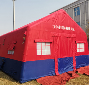Tissu Oxford à double couche de tente médicale gonflable hermétique durable d'urgence avec fonction automatique pour les hôpitaux - Product Image 2