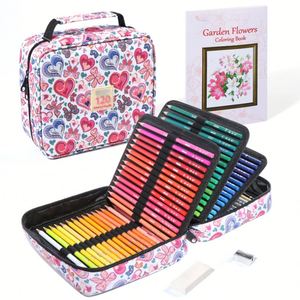 Juego de Lápices de Colores X415 Personalizado de 72/120/180 Colores con Estuche de Nailon con Cierre para Materiales de Arte - Product Image 4