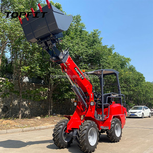 Mini Cargadora Frontal Compacta Diésel TOPFIT CE EPA H180T con Cucharón de 0.3m³ y Bomba de Alta Eficiencia de 25KW - Product Image 3