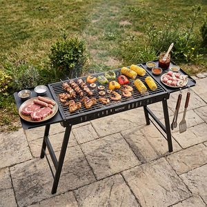 <span class=keywords><strong>Mesa</strong></span> Plegable para Exteriores con Brasero, <span class=keywords><strong>Parrilla</strong></span> <span class=keywords><strong>Argentina</strong></span> Clásica para Barbacoa - Product Image 3