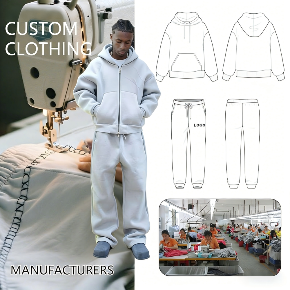 High Quality Apparel Manufacture Clothing Manufacturers Factory Manufacture OEM Custom Made Clothes For Customs Clothes