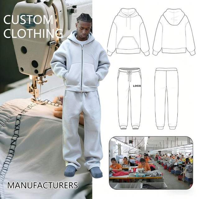 High Quality Apparel Manufacture Clothing Manufacturers Factory Manufacture OEM Custom Made Clothes for Customs Clothes