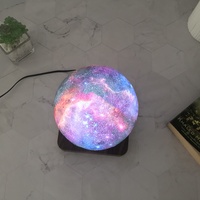 Lampe lunaire à lévitation magnétique, boule de lumière étoilée flottante, lampe lunaire à lévitation écologique pour la décoration de la maison et les cadeaux