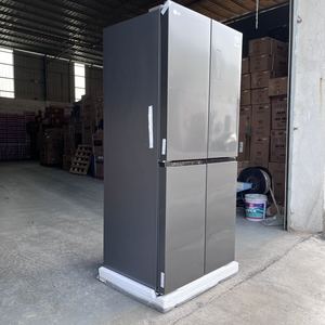 Cross Door 4 Fridge BLDC Air Cooled Frost Free <b>Refrigerator</b> 530L Grey Color 4 Door LG Fridge for Home - Product Image 4
