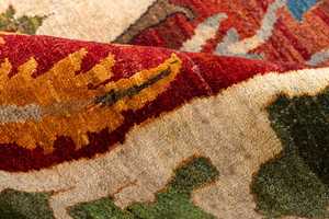 Custom Design Tibetan Wool Silk Carpet Hand Knotted Handmade Luxury Rug for Interior Decor Hospitality Residential & Commercial - Product Image 6