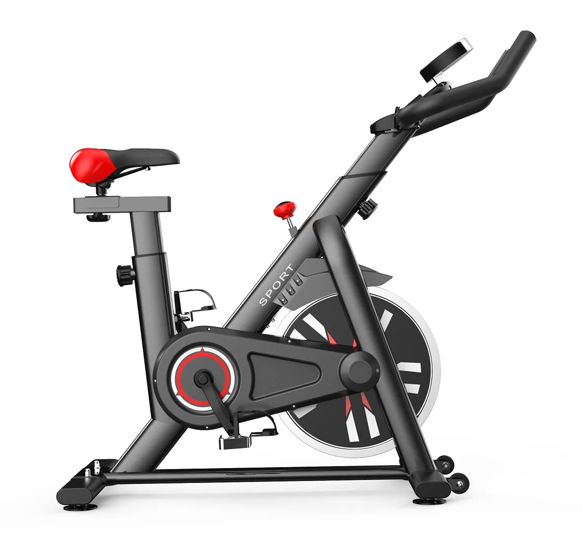 Equipamento de fitness para exercício em casa, uso corporal comercial, exercício em ciclo interno, bicicleta giratória para venda