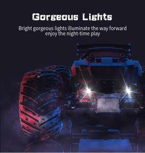 <span class=keywords><strong>Coche</strong></span> de Control Remoto Eléctrico de 2.4G, Vehículo Todoterreno con Tracción en las Cuatro Ruedas, Modelo de Carreras de Derrape, Juguete para Niños - Product Image 4
