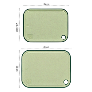 เขียงพลา<span class=keywords><strong>ส</strong></span>ติกสำหรับครัว ชุดเขียงขนาดใหญ่พร้อมที่<span class=keywords><strong>บด</strong></span>กระเทียม ใช้กับเครื่องล้างจานได้ พร้อมร่องสำหรับน้ำ - Product Image 6